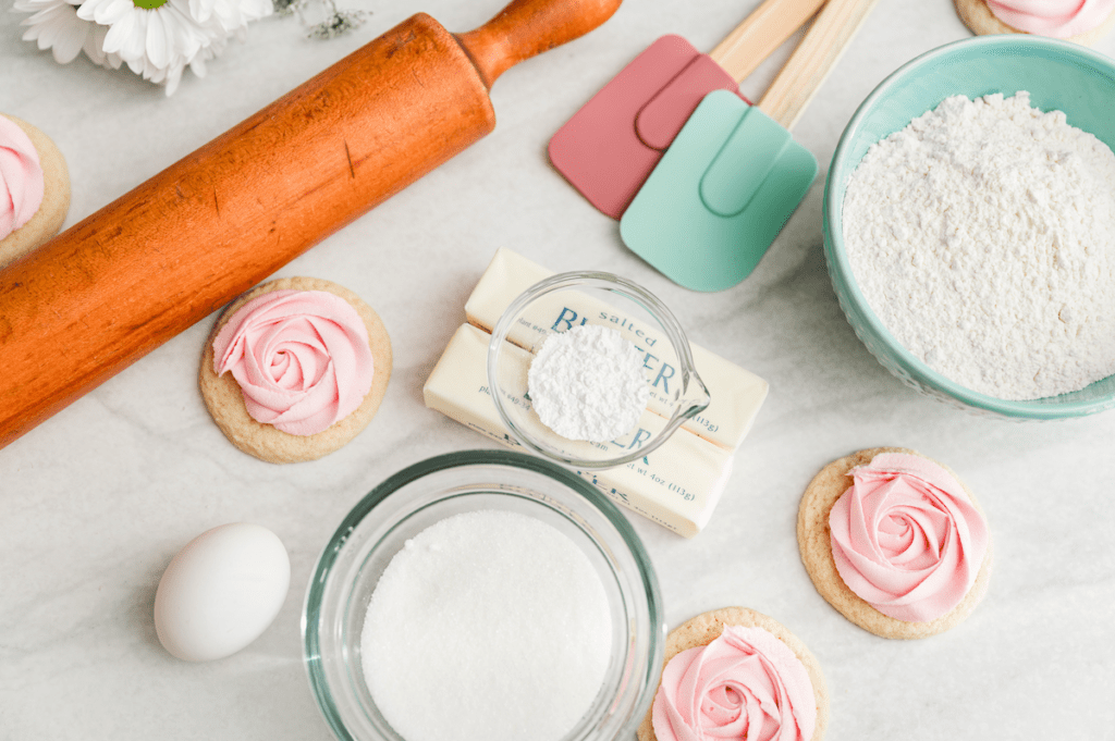 snowflake sugar cookies