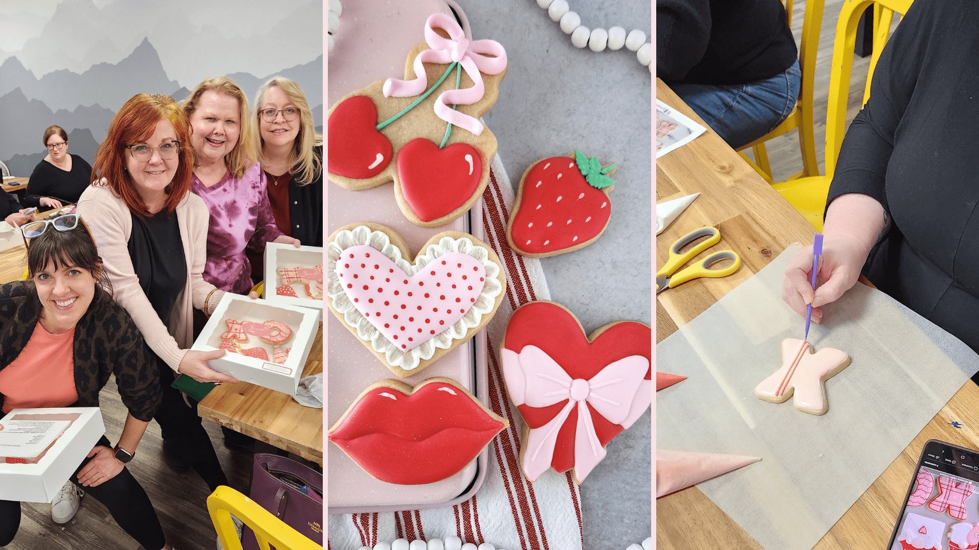 valentine's cookie decorating class ideas